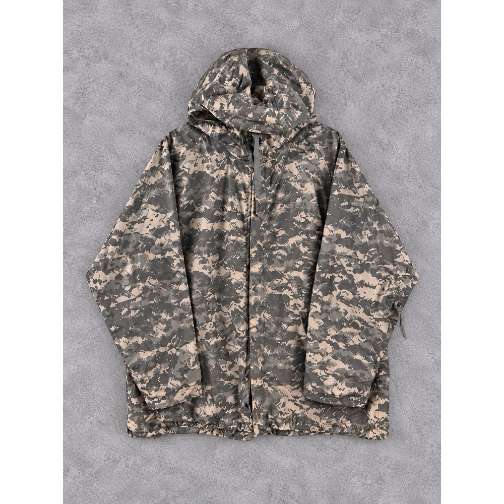 ORC Industries USGI Rain Jacket Mens Large ACU Digital Camo Military Waterproof